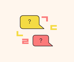 집중을 의미하는 간단한 그래픽 이미지